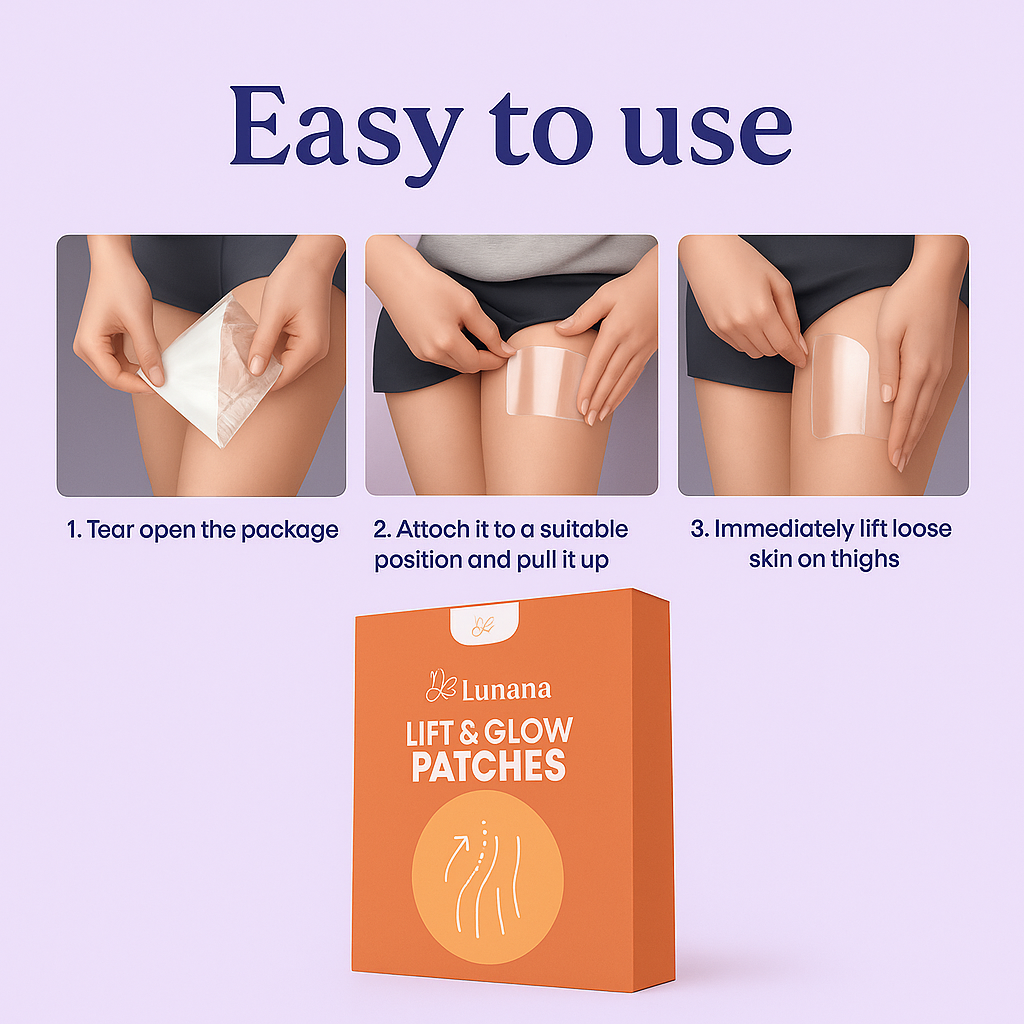 Lunana Lift & Glow Invisible Patches